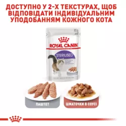 Замовити Sterilised Loaf 0.085 кг Royal Canin | Знижка до 23% | Відправка з Києва по Україні