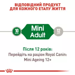 Замовити Mini Adult 0.085 кг Royal Canin | Знижка до 23% | Відправка з Києва по Україні