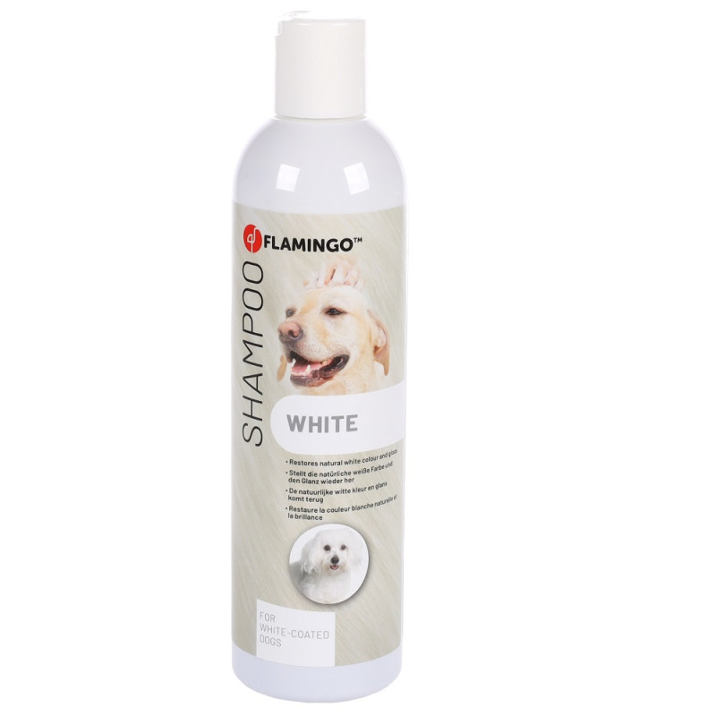 Flamingo Shampoo White Coat шампунь для собак зі світлою шерстю 0.3 л