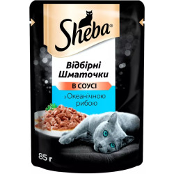 Sheba Океанічною Рибою 85 г корм для котів у соусі