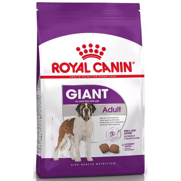 12+3 кг Royal Canin Giant Adult 15 кг | Сухий корм для собак гігантських порід