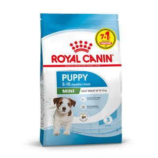 7+1 кг Royal Canin Mini Puppy 8 кг | Сухий корм для цуценят малих порід