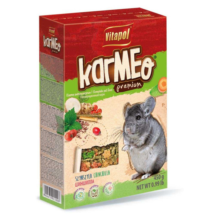 Vitapol Karmeo корм для шиншил 450 г преміум купити - ZooOpt