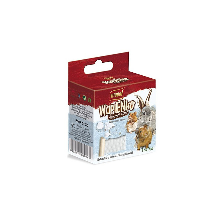 Крейда Vitapol для гризунів натуральна 40г | Мінеральний камінь