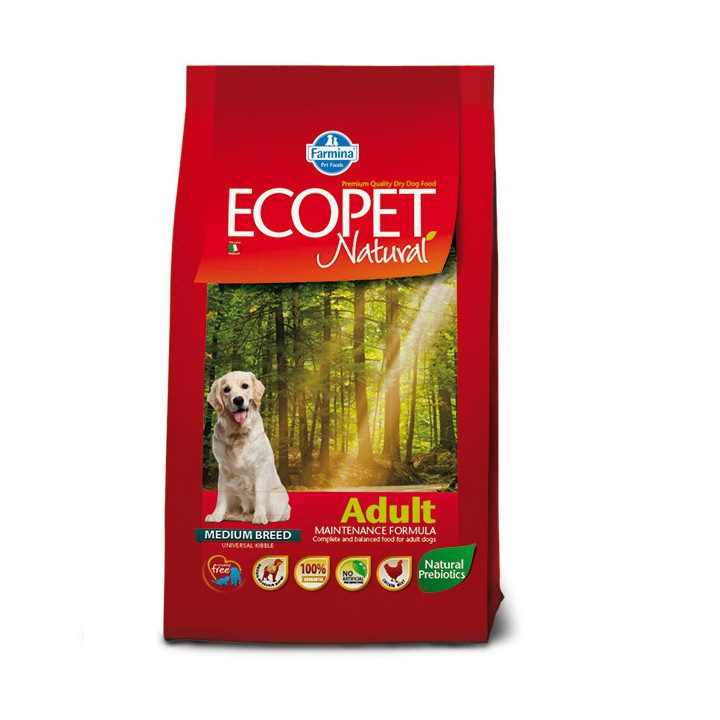 Farmina Ecopet Natural Adult Medium 2,5 кг - корм для собак