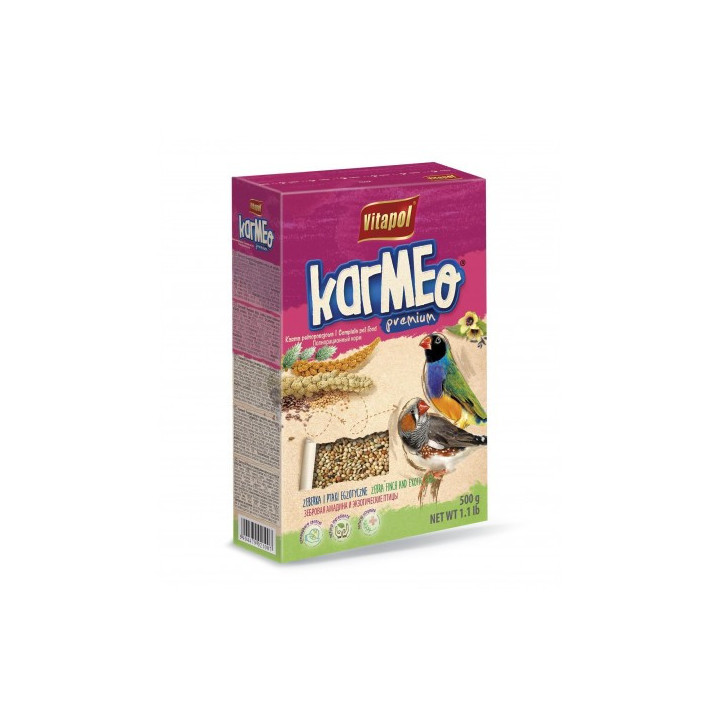 Корм Vitapol Karmeo для амадин та екзотів 500г | zooopt.net