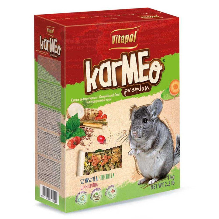 Vitapol Karmeo корм для шиншил 1 кг преміум купити - ZooOpt