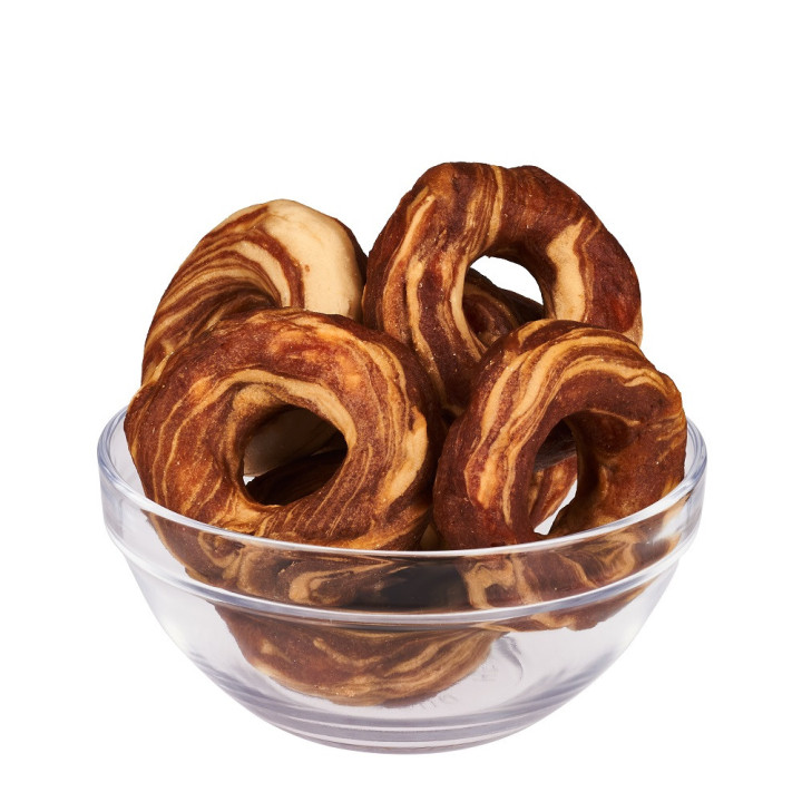 Ласощі AnimAll Snack качине філе на кільці 500г | ZooOpt