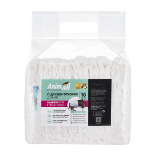 Підгузки для собак AnimAll XL (талія 40-65 см, вага 12-30 кг)