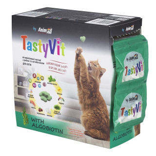 Вітаміни для котів AnimAll TastyVit з рибою | ZooOpt