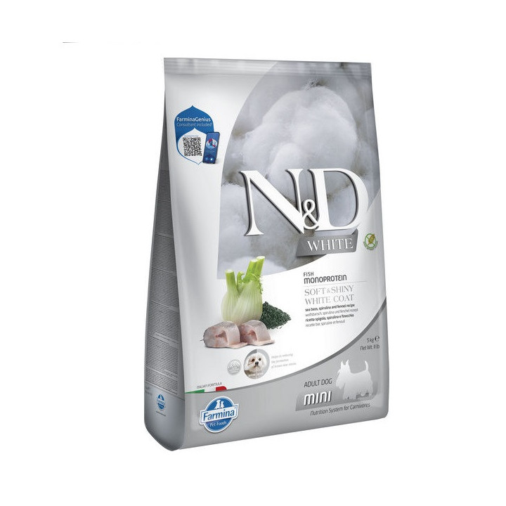 Farmina N&D White для собак з білою шерстю 5 кг - Купити