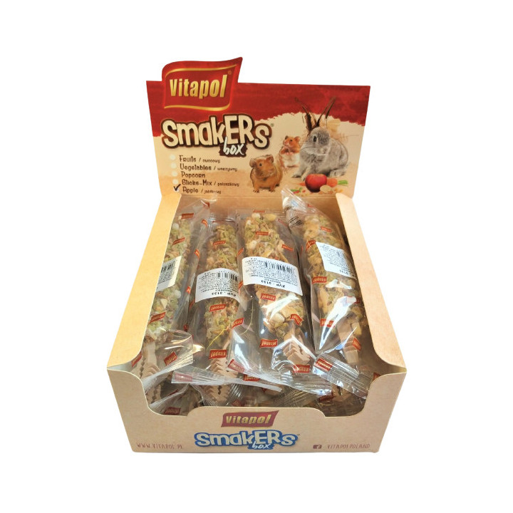 Vitapol Smakers Box для гризунів Яблуко (12 шт) - купити оптом