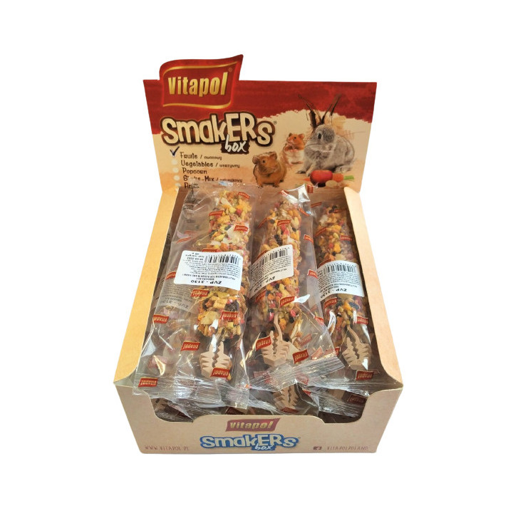 Vitapol Smakers Box для гризунів Фрукти (12 шт) - купити оптом