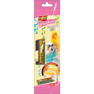 Vitapol Smakers Weekend яєчний для хвилястих папуг 45г - ціна