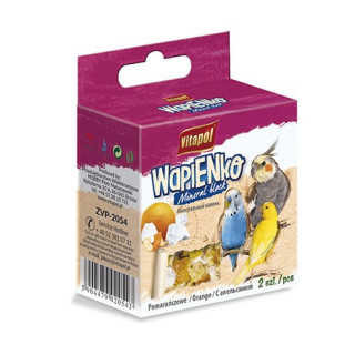 Крейда Vitapol для папуг Апельсин 35г | Мінеральний камінь