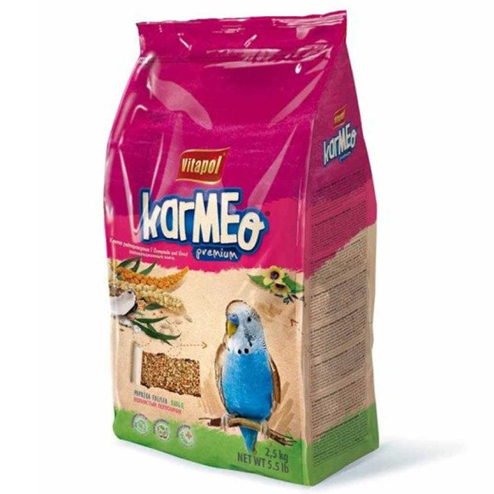 Vitapol Karmeo корм для папуг 2.5 кг преміум купити - ZooOpt