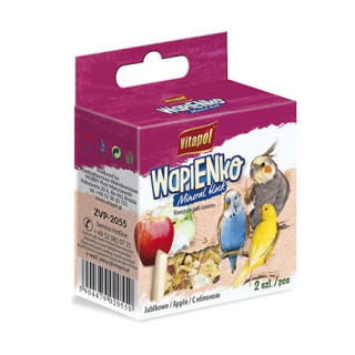 Крейда Vitapol для папуг Яблуко 35г | Мінеральний камінь