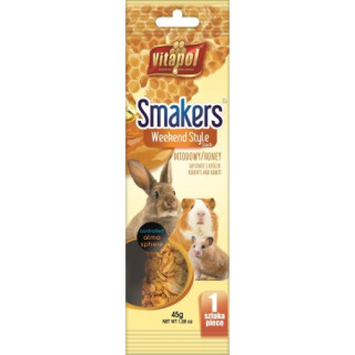 Vitapol Smakers Медова колба для гризунів 45г - купити ласощі