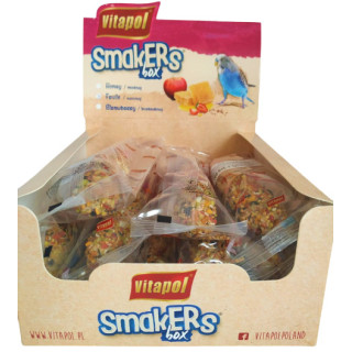 Ласощі Vitapol Smakers для папуг Фрукти 12 шт | zooopt.net