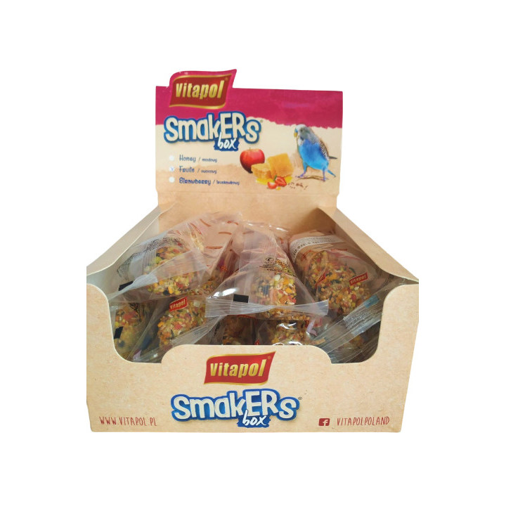 Ласощі Vitapol Smakers для папуг Фрукти 12 шт | zooopt.net