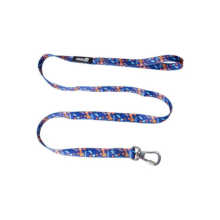 Яскравий повідець AnimAll для собак M (2x120см) | Купити в ZooOpt