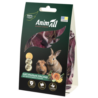 Ласощі для гризунів AnimAll сушений буряк 50г | Купити