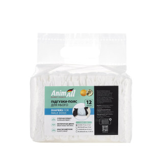 Пояс для кобелів AnimAll S (талія 25-40 см, вага 2-5 кг)