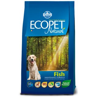 Сухий корм Farmina ECOPET NATURAL Adult для собак середніх порід з чутливим травленням, риба, 12 кг