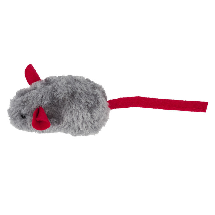 Іграшка для котів AnimAll Fun Мишка з пищалкою 15 см | Купити