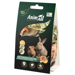 Ласощі для гризунів AnimAll Овочевий мікс з селерою 50г