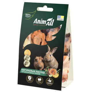 Ласощі для гризунів AnimAll Овочевий мікс 50г купити - ZooOpt