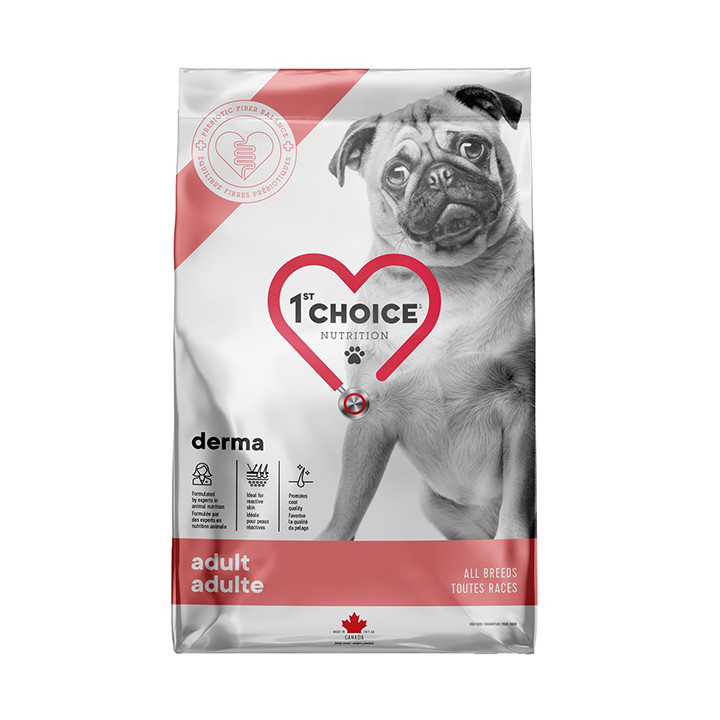 1st Choice Derma для собак з лососем 2 кг - купити за низькою ціною