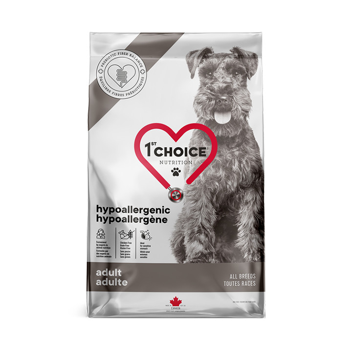 1st Choice Гіпоалергенний корм для собак з качкою 11 кг – ZooOpt