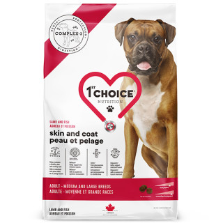1st Choice Ягня Риба корм для собак для шкіри та шерсті 11 кг