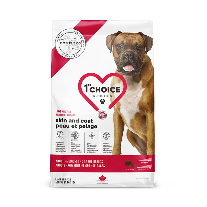 1st Choice Ягня Риба корм для собак для шкіри та шерсті 5 кг