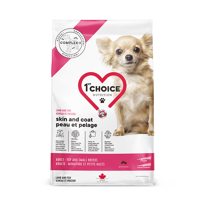 1st Choice Ягня Риба корм для собак міні порід 2 кг - ZooOpt