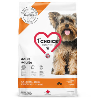 1st Choice корм для собак міні порід з куркою 5 кг - ZooOpt