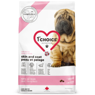 1st Choice Puppy Skin & Coat Ягня/Риба 2 кг для цуценят - ZooOpt