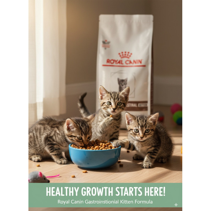 Замовити Gastro Intestinal Kitten 0.4 кг Royal Canin | Знижка до 23% | Відправка з Києва по Україні