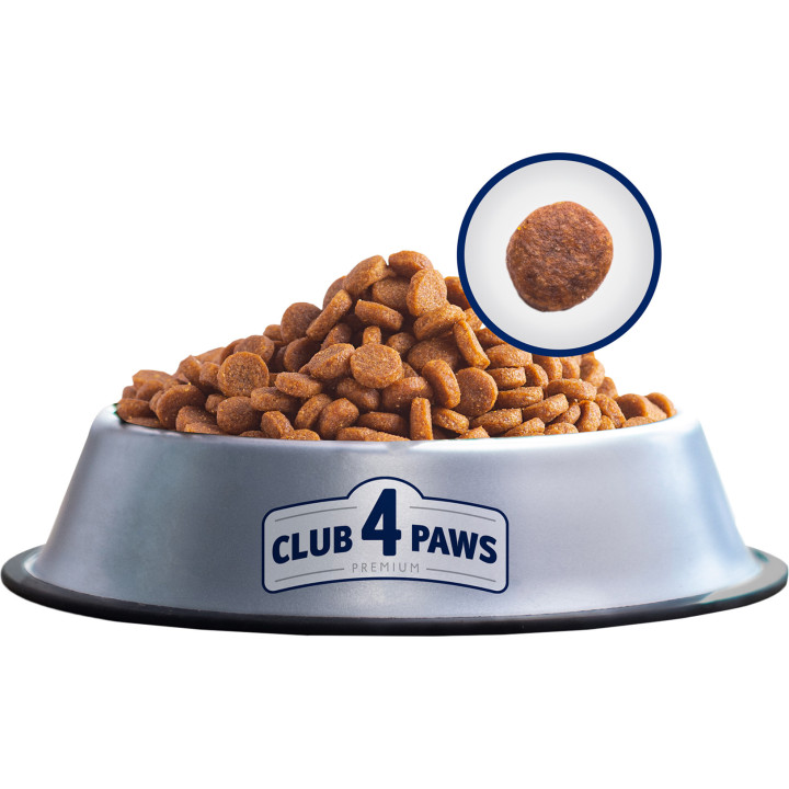 CLUB 4 PAWS Преміум Телятина корм для котів 14 кг