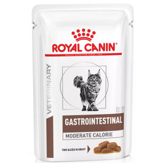 4+2 Royal Canin Gastro Intestinal Moderate Calorie 0.085 кг | Корм для котів у паучах Гастроі