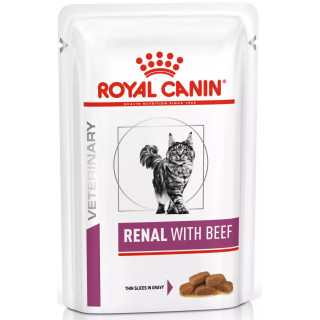 Royal Canin Renal with Beef - Дієтичний Вологий Корм Для Котів При Захворюваннях Нирок