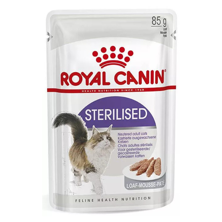 Замовити Sterilised Loaf 0.085 кг Royal Canin | Знижка до 23% | Відправка з Києва по Україні