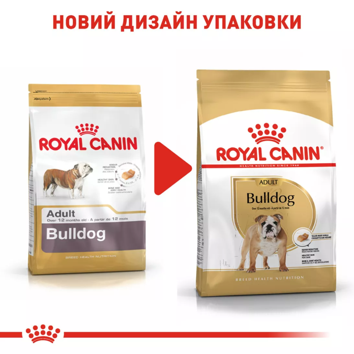 Замовити Bulldog Adult 12 кг Royal Canin | Знижка до 23% | Відправка з Києва по Україні