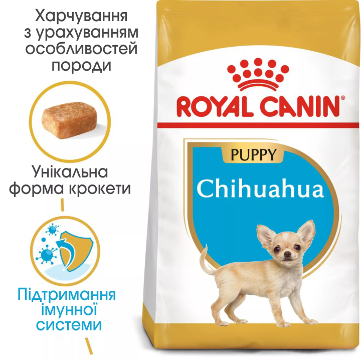 Замовити Chihuahua Puppy 0.5 кг Royal Canin | Знижка до 23% | Відправка з Києва по Україні