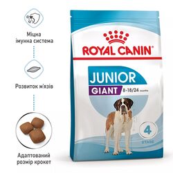 Giant Junior 15 кг | Royal Canin | Сухий Корм Для Цуценят Гігантських Порід
