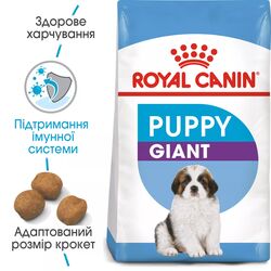 Giant Puppy 15 кг | Royal Canin | Сухий Корм Для Цуценят Гігантських Порід