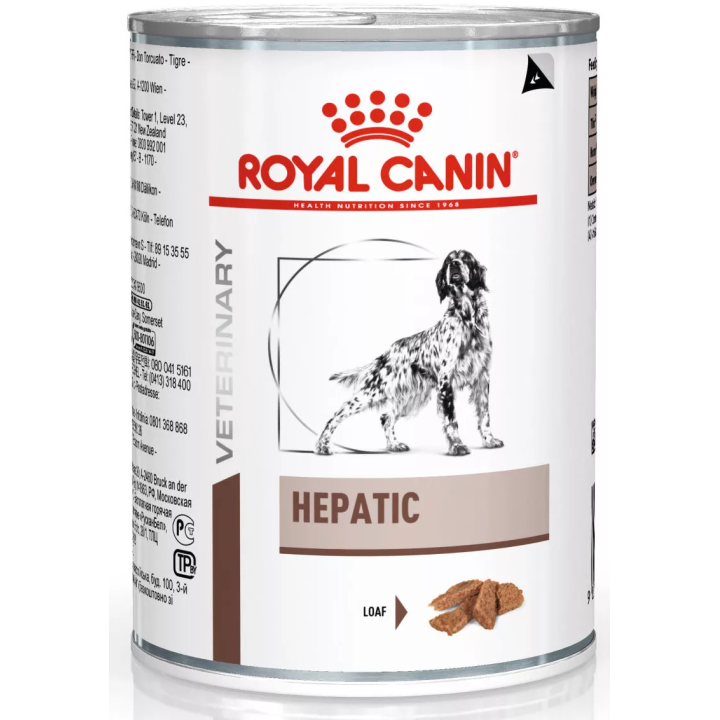 Замовити Hepatic Dog Cans 0.42 кг Royal Canin | Знижка до 23% | Відправка з Києва по Україні
