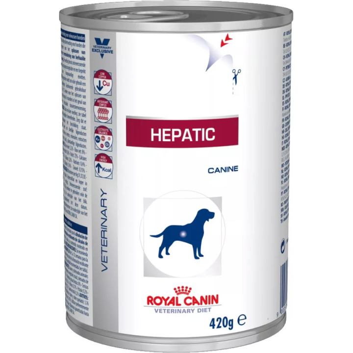 Замовити Hepatic Dog Cans 0.42 кг Royal Canin | Знижка до 23% | Відправка з Києва по Україні
