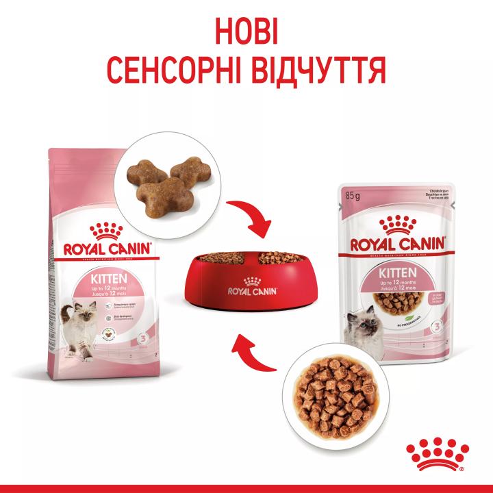 Замовити Kitten Instinctive In Gravy 0.085 кг Royal Canin | Знижка до 23% | Відправка з Києва по Україні